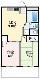 クレセントカシダⅡ【2階】の間取り