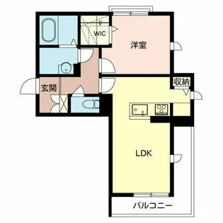 インペリアルFeプラス【2階】の間取り
