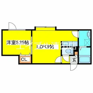 エントシュバンネン1【203号室】の間取り