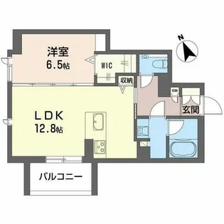 Rio Collina 東山【0201号室】の間取り
