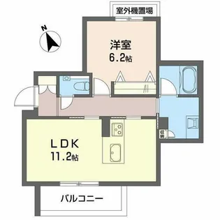 Rio Collina 東山【0303号室】の間取り