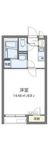 クレイノカリン【1階】の間取り
