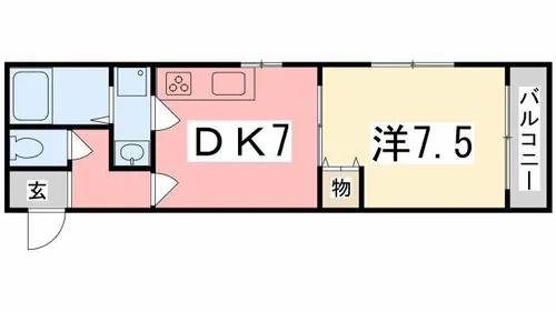 東雲Kマンション【306号室】の間取り