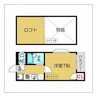 ブレッシング井尻【1階】の間取り