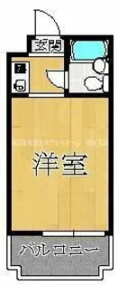 レアレア放出21番館【5階】の間取り