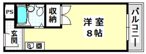 鳥飼プラザ【302号室】の間取り