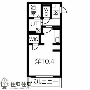 TH-Maison今町(ティーメゾンイマチョウ)【107号室】の間取り