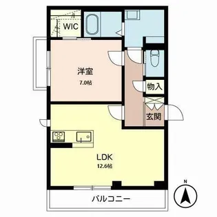 シャーメゾン武庫之荘【0303号室】の間取り