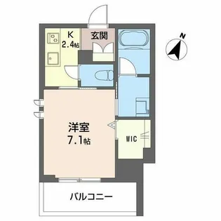 フォレナ大手町【0302号室】の間取り