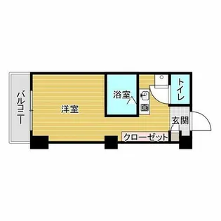 フェアエスト岡町【2階】の間取り