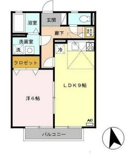 オーベルジュ【2階】の間取り