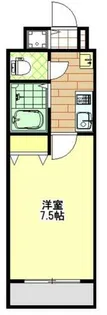 ルフォン今里【6階】の間取り