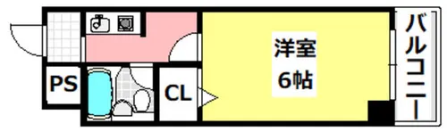 林泉第7ビル【315号室】の間取り