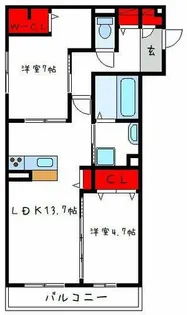 ARK【3階】の間取り
