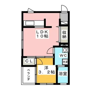 White Hills West【3階】の間取り