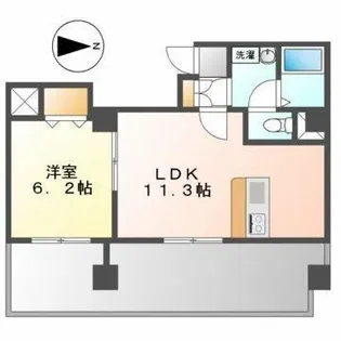 プロシード金山【14階】の間取り