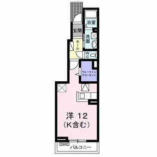 フェリスⅠ【1階】の間取り