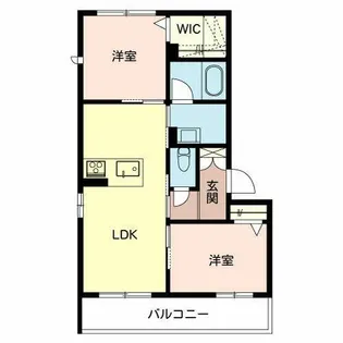 狸翠庵【2階】の間取り