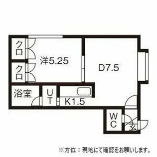 メゾン・ド・発寒【3階】の間取り