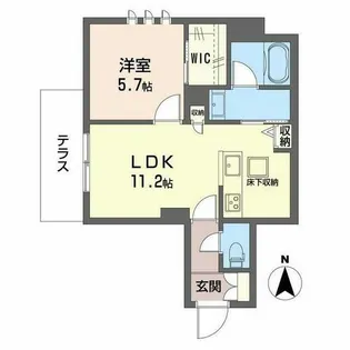 グラン ノーブル【0101号室】の間取り