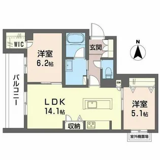 グラン ノーブル【0303号室】の間取り