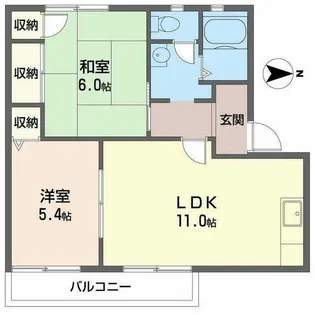 Lapis【0207号室】の間取り
