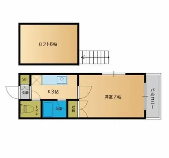 アヴァンテプラザ【402号室】の間取り