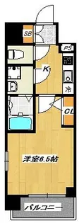 エスプレイス神戸フォルムスクエア【4階】の間取り