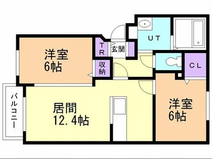 Esperanza【302号室】の間取り