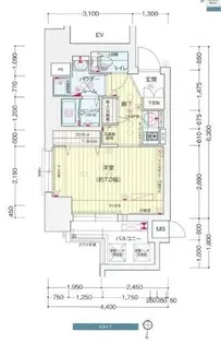 プレサンス丸の内リラティ【11階】の間取り