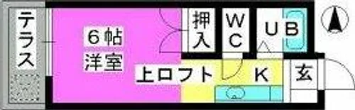 グルニエS・T【2階】の間取り