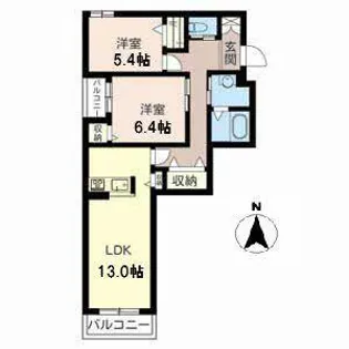 Princess Court【2階】の間取り