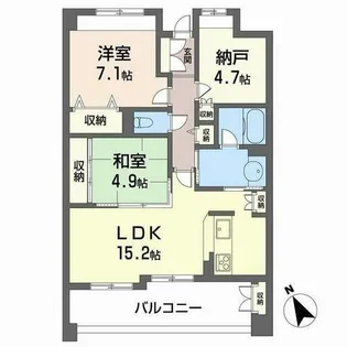ステラ中百舌鳥【0105号室】の間取り
