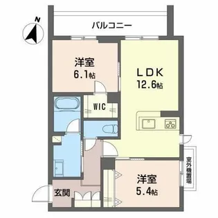 Shamaison 堺三国ヶ丘【0301号室】の間取り