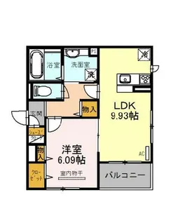 Sru Casa【1階】の間取り