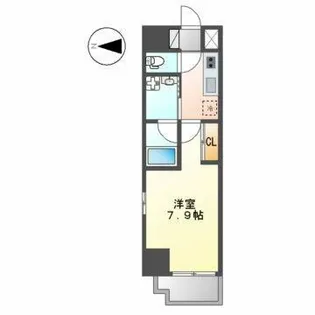 S-FORT熱田六番(エスフォート熱田六番【2階】の間取り