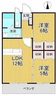 キャッスルコート【2階】の間取り