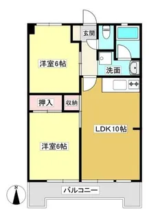 レ・ミレジム【103号室】の間取り