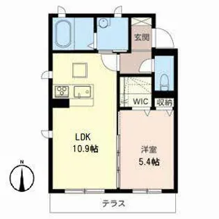 Happiness葵【0103号室】の間取り