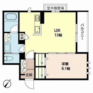 シャーメゾン サクラ【0305号室】の間取り