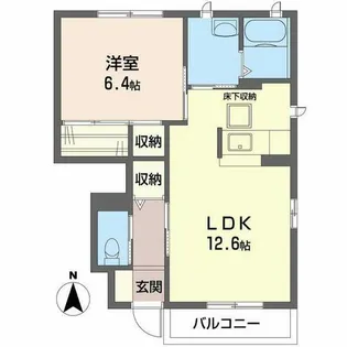 フェリーチェ【B102号室】の間取り