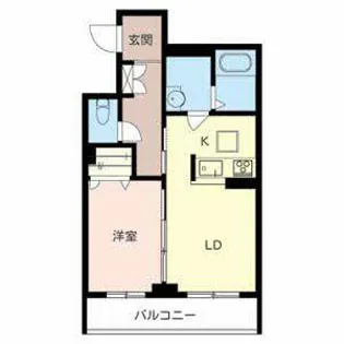シャーメゾン東浅井【0101号室】の間取り