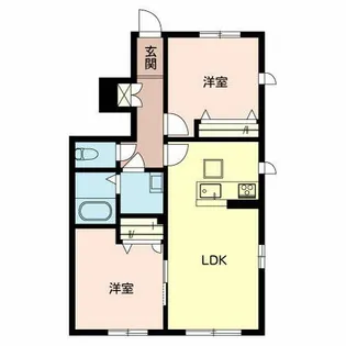 ベルコスモ【0101号室】の間取り