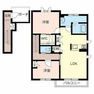 シャーメゾン ティエラ【0203号室】の間取り