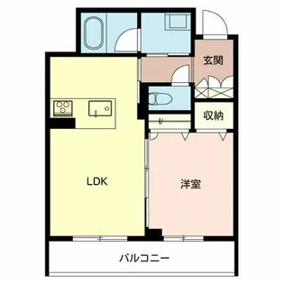 サン・ルーチェ【0303号室】の間取り