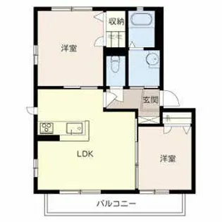 PARADORES(パラドール)【2階】の間取り