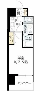 Louis Residence 天王寺町北【10階】の間取り