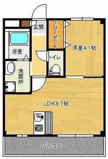 カーロ・セッテ【2階】の間取り