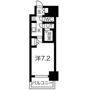 愛知県名古屋市中区新栄2丁目【マンション】の間取り