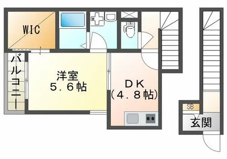 Bell Second【2階】の間取り